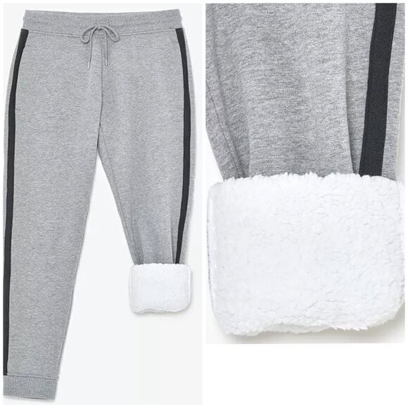 LAZER Men's Bonded Sherpa Side Stripe Joggers 2XL - Picture 11 of 16